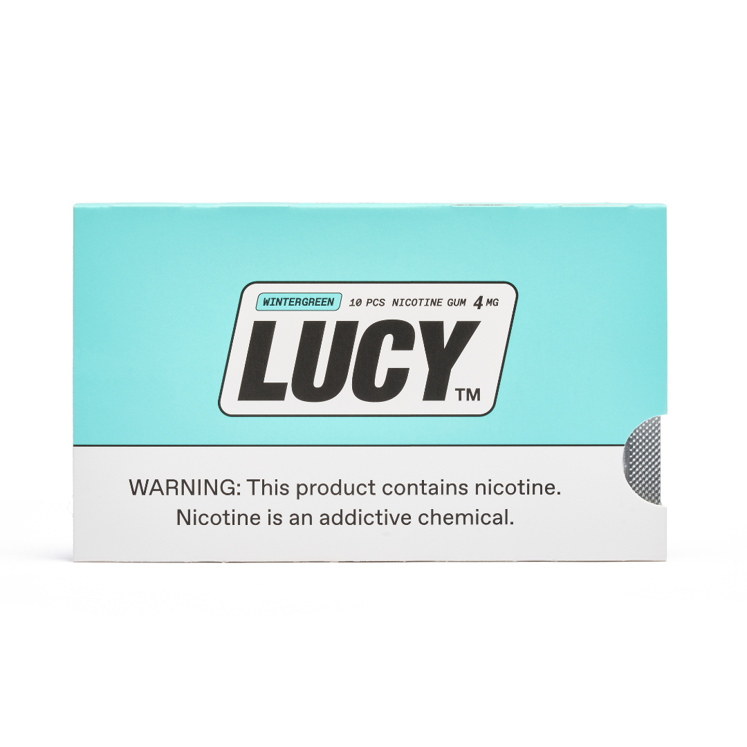 Lucy Nicotine Gum | Wintergreen 4mg