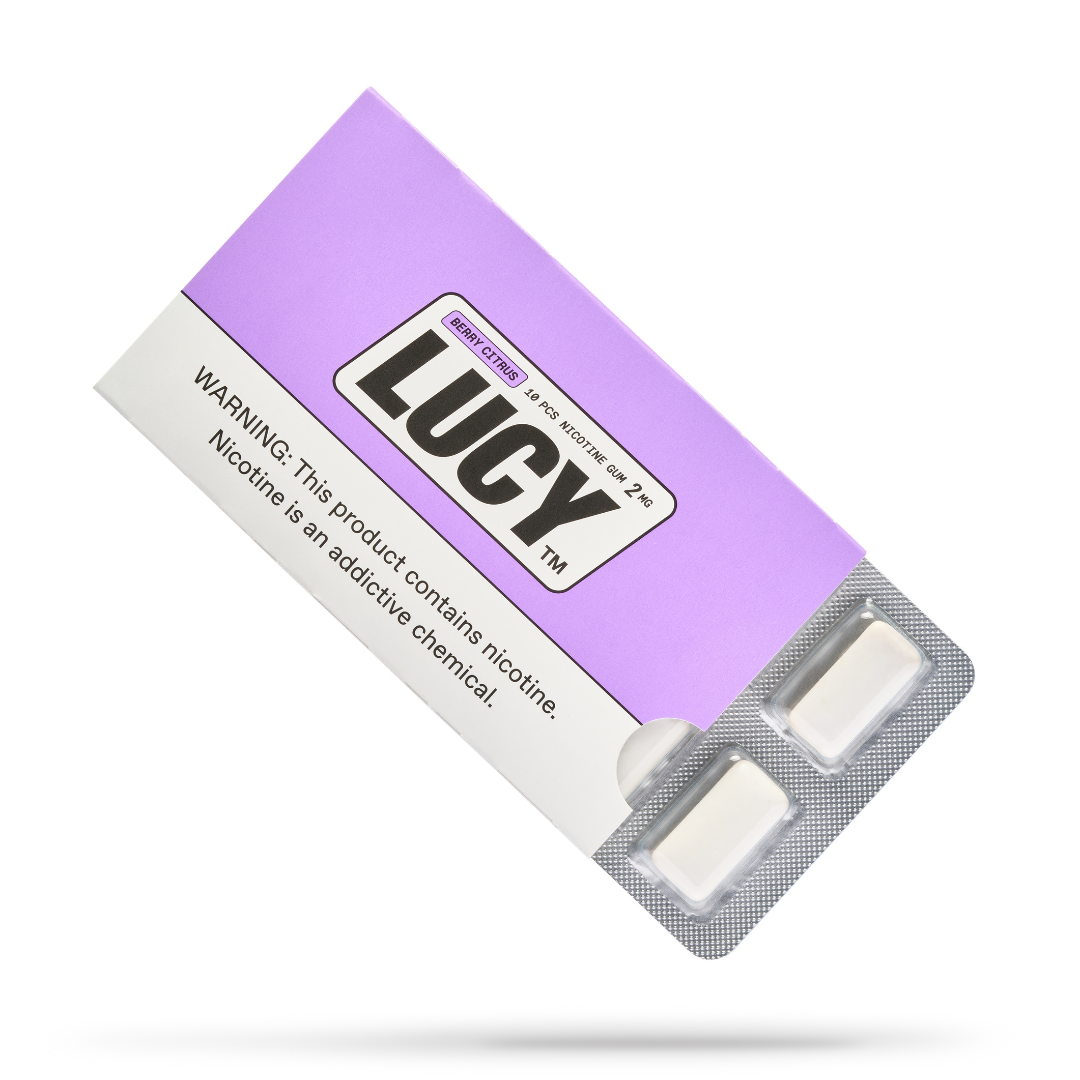 Lucy Nicotine Gum | Berry Citrus 2mg