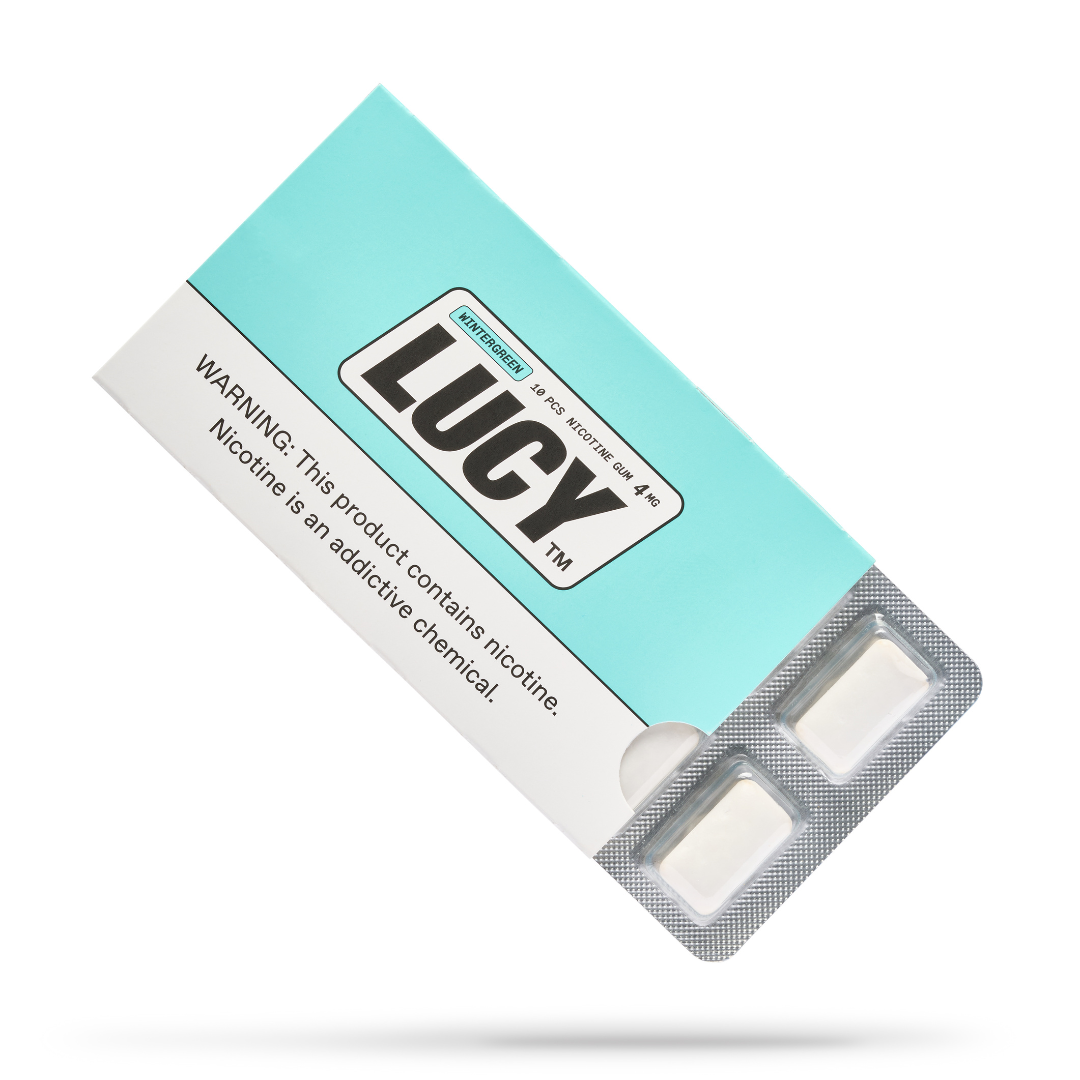 Lucy Nicotine Gum | Wintergreen 4mg